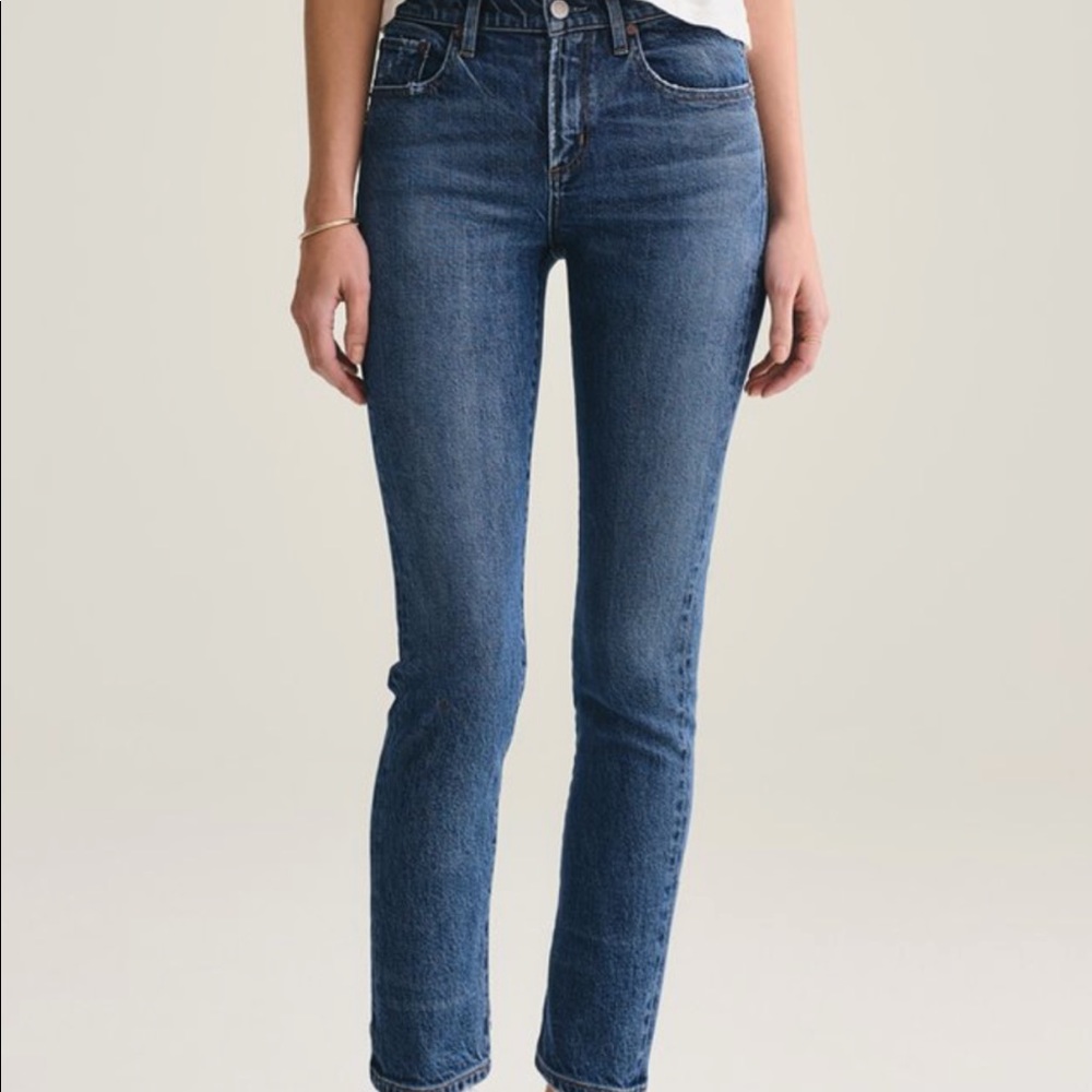 Agolde Toni Mid Rise Straight Fit jeans